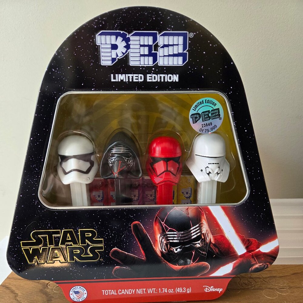 Star Wars: The Rise of Skywalker PEZ Gift Tin--Limited Edition. New Sealed